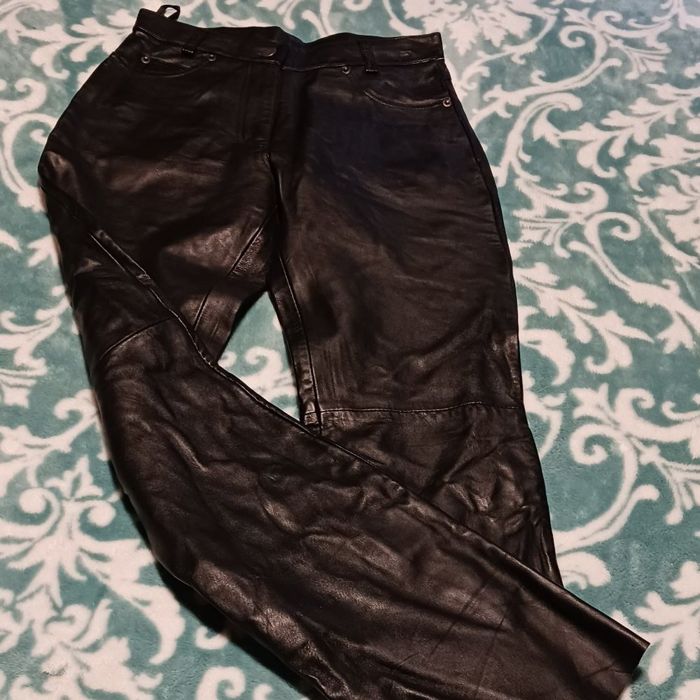 Whet Blu Leather Pants Size 4